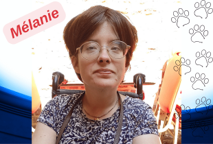 Un fauteuil roulant manuel pour Mélanie